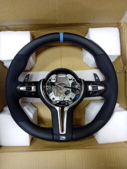 Športový alcantara BMW volant - 11