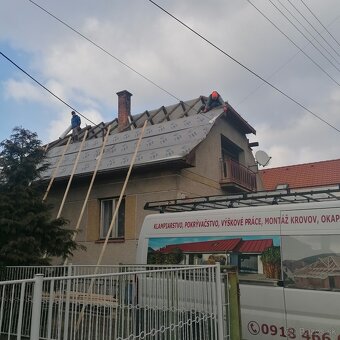 Strechar-klampiarske, tesárske a pokrivacske práce - 11