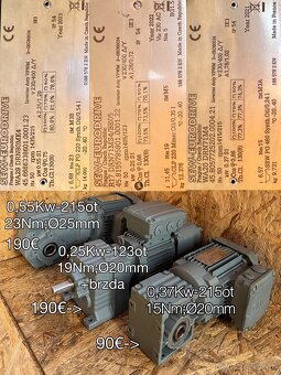 Prevodovky SEW, NORD - 11