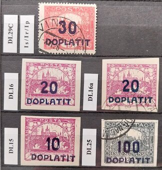 Známky ČESKOSLOVENSKO - Hradčany - 11