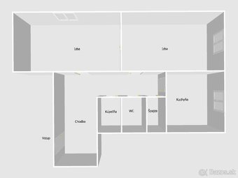 2-izbový byt v pôvodnom stave / 79 m2 / - Žilina ( Bulvár ) - 11