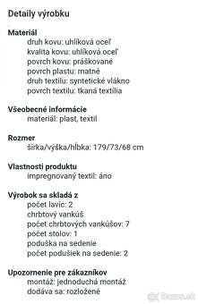 Záhradný nábytok - 11
