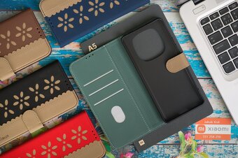 Dvojfarebné zatváracie púzdra Binfen pre Xiaomi, Redmi, Poco - 11