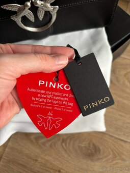 Kožená kabelka Pinko - 11