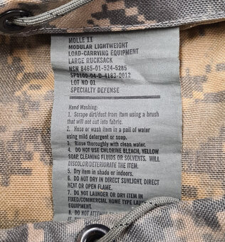 US Army UCP Large Rucksack (65l), armádní batoh, krosna - 11