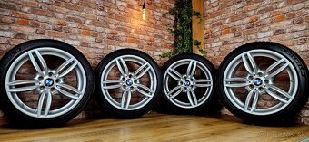 Alu 5x120 R19 orig. BMW M5 + letné dvojrozmer - 11