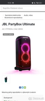 Vymením JBL partybox Ultimate - 11