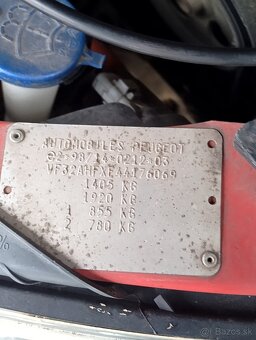 Predám Peugeot 206,1,1 benzín,rok 05,STK,EK-12/26 - 11