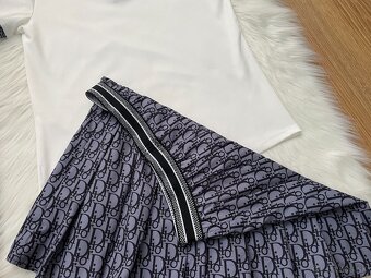 Dior súprava - polokošeľa+sukňa - 11