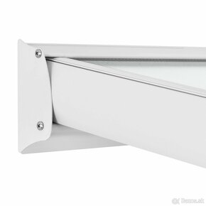 Hliníková pergola Borneo 4 x 3 a 6 x 3 - biela transparentná - 11