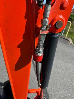 Minibagr Kubota KX019-4 hyd.podvozek, AUX, 3xlžíce - 11