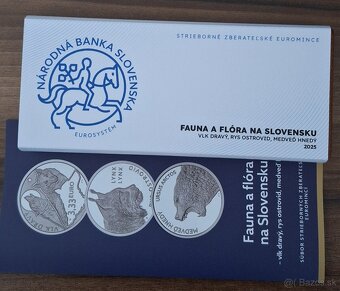 NBS privátna sada v drevenej kazete Paríž 2024 proof - 11