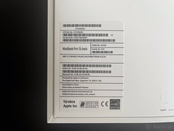 MacBook Pro 13” M1, SK, 16 GB RAM, 1 TB SSD - 11