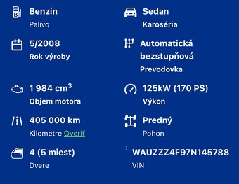 AUDI A6 2008 - 11
