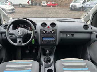 VW Caddy 1.2 TSI 77 kW 2x šoupačky 2011 klima serviska - 11