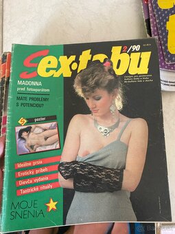 Erotické časopisy Tabu Sextabu Leo Dajana 90te roky zbierka - 11