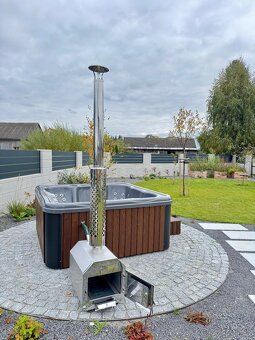 Štvorcová kúpacia kaďa, vírivka, jacuzzi - 11