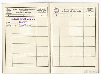Staré československé dokumenty, krásný stav - 11