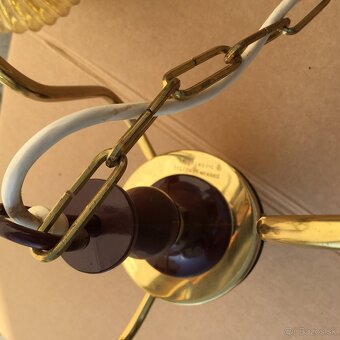 Set 2ks Retro Luster a Nastenna Lampa DRUKOV Vintage - 11