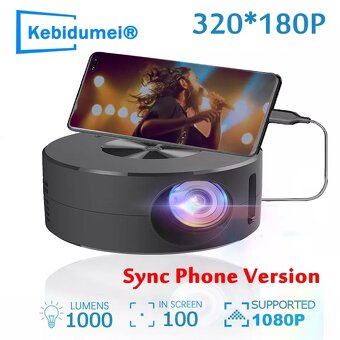 Digitálny projektor 4K Android 11 Wi-Fi bluetooth 200 ANSI s - 11