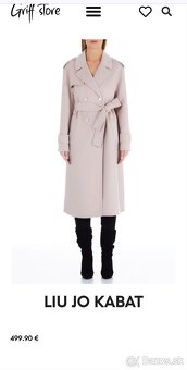 Luxusný elegantný kabát Liu Jo, veľ. it42 (S-M) - 11