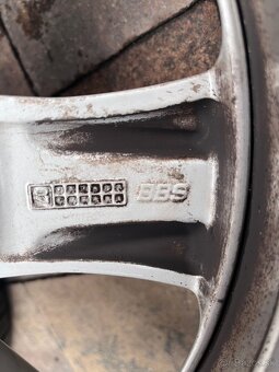 Orig. hliníkové disky VW BBS R17, 5x112 - 11