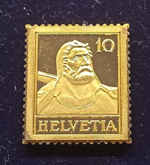 Strieborné známky Helvetia - 11
