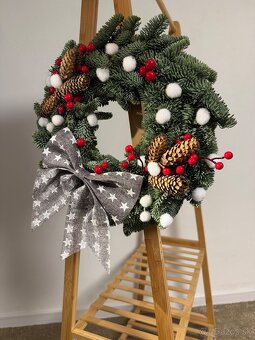 Vianočný veniec na dvere - 11