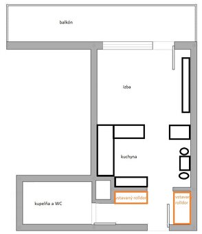 1+kk, 30m2, Petržalka, Slnečnice - 11