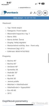 Predam pračku INDESIT  - N O V Á - 11