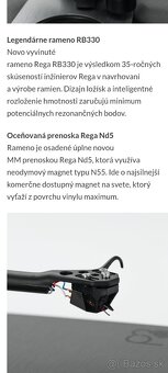 Gramofón Rega Planar 3 RS Edition - 11
