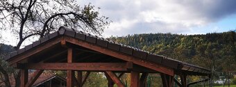 Altánok strecha pegola. Tesárske a pokrývačské práce - 11