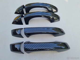 KARBONOVÉ klučky krytky klučiek pre ŠKODA VOLKSWAGEN - 11