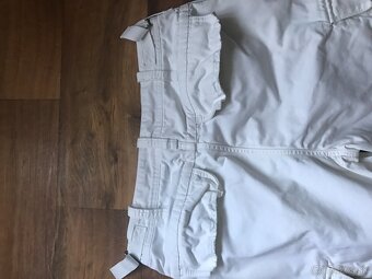 TOMMY HILFIGER originál white pánske capri nohavice L/XL - 11