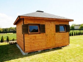 Drevený záhradný domček na náradie s montážou od 2300€ - 11