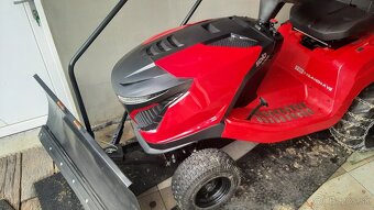 Traktorový mulčovač, kosačka Solo by Alko + snežný pluh - 11