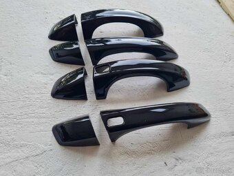 ČIERNE krytky klučiek - ŠKODA VOLKSWAGEN SEAT - 11