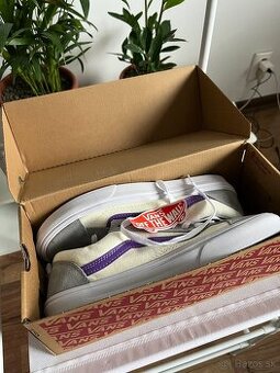Vans Old Skool 43 fialové sivé nové - 11