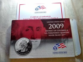 6x Strieborných proof sád "50 State" 2004-2009 - 11