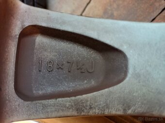 Orig. hliníkové disky Toyota/Suzuki R18, 5x114,3 - 11