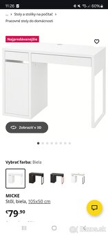 Ikea micke + otočná stolička - 11