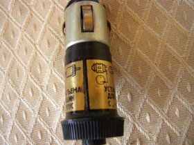 Soviecky napájací 12V kábel do auta k pripojeniu ruského TV - 11