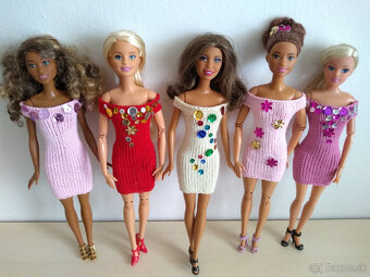 katáby šaty klobúky čiapky pre bábiky barbie ken stacie skip - 11