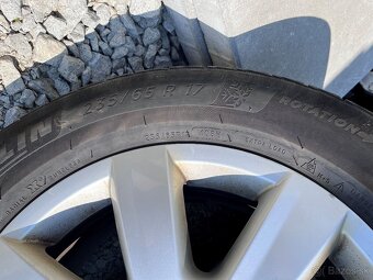 hliníkové disky + zimne pneu VW Touareg 235/65/R17 - 11