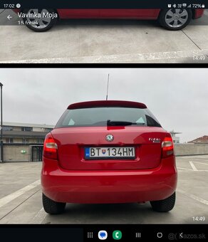 SKODA FABIA II,  1,2 HTP Benzin,   klimatizácia,  149.000km - 11