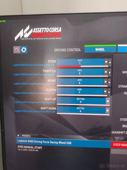 Logitech G920 + sedačka NLR F-GT LITE - 11