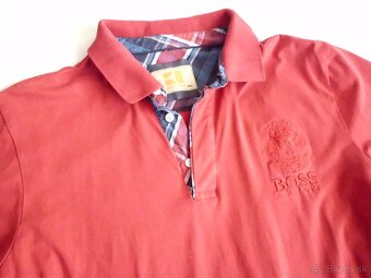 Hugo Boss pánske slim pólo tričko L-XL - 11