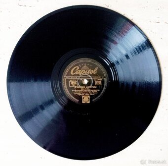 9 starožitných šelakových gramodesek americký jazz, swing - 11