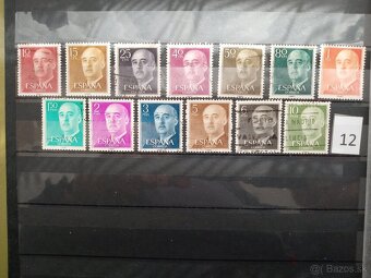 Poštové známky č.468 - ŠPANIELSKO - 15 sérií - 11