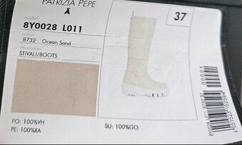 Čižmy Patrizia Pepe, v. 37 - 11